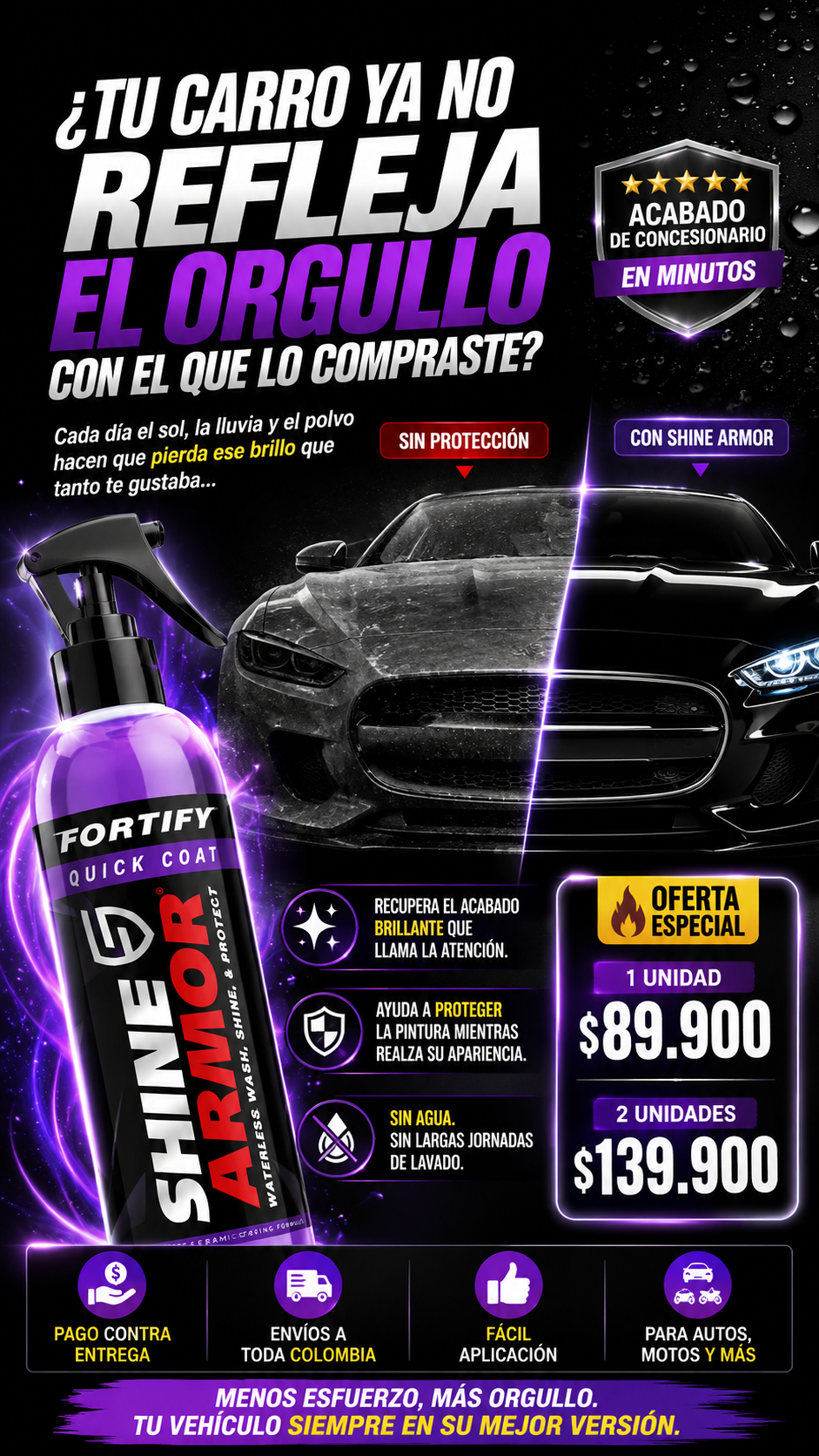 Shine Armor® | Tu carro merece seguir robándose las miradas.