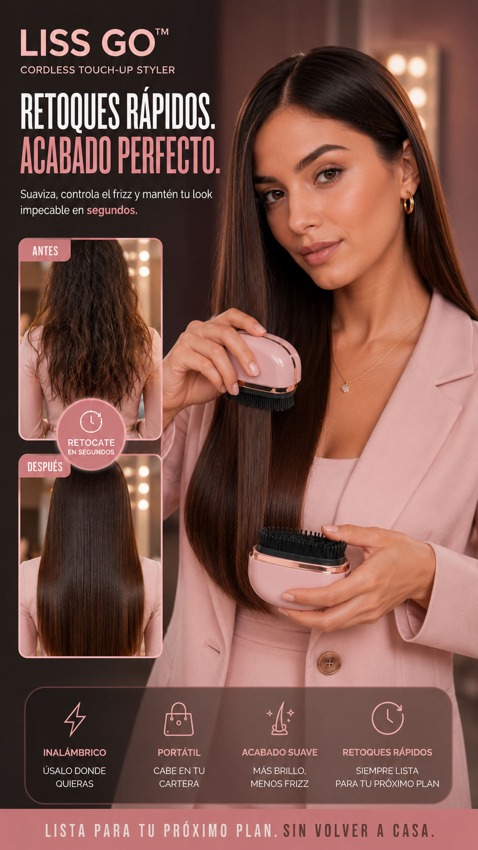 LISS GO™ | Styler inalámbrico para retoques
