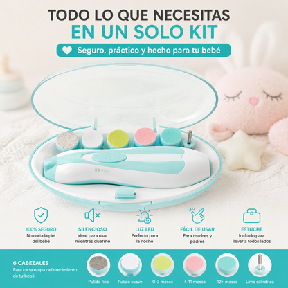 BabyNails Pro™ La forma más segura de cuidar las uñas de tu bebé