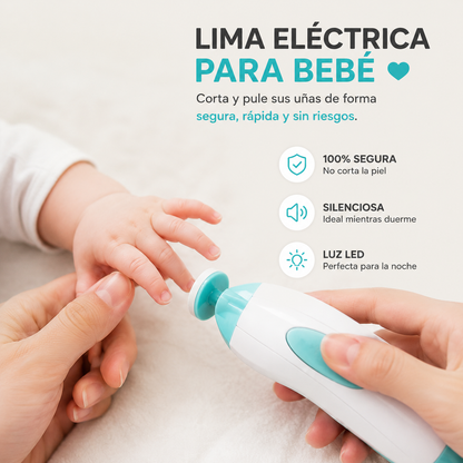 BabyNails Pro™ La forma más segura de cuidar las uñas de tu bebé