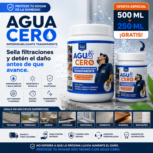 Agua Cero™ | Protege Tu Hogar Contra La Humedad