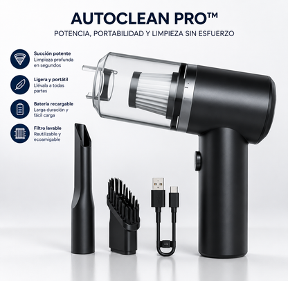 AutoClean Pro™ | La forma más rápida de limpiar cualquier rincón