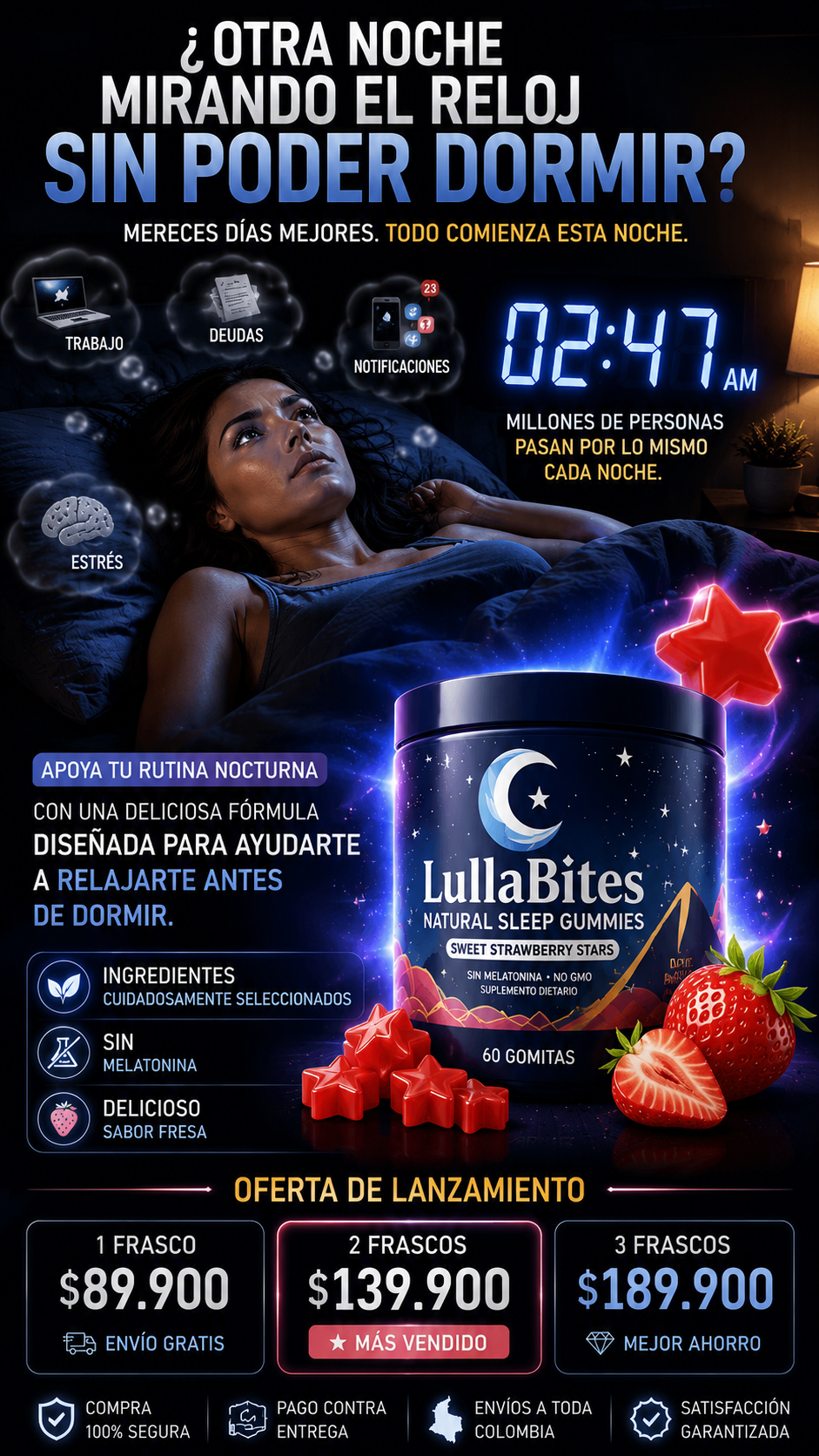 No necesitas dormir más horas... necesitas descansar mejor.